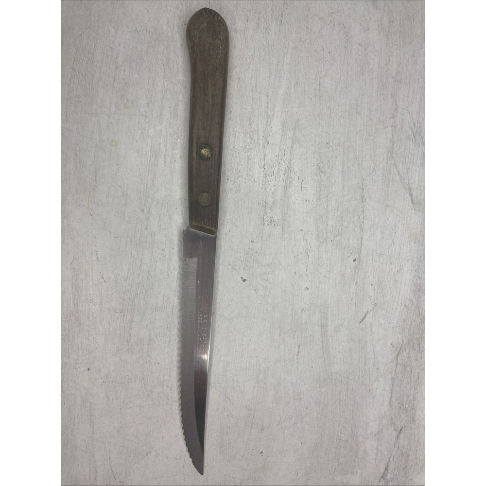 Bloomfield‎ Vintage Stainless Knife Wood Handle Made In Japan
